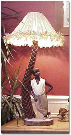 LAMPE " PALMIER "