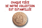 chaque piéce de notre collection est estampillée