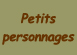 petits personnages