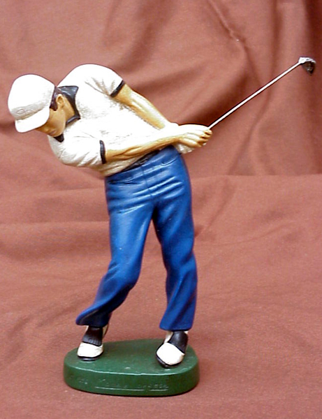 STATUETTE DE GOLFEUR DRIVE