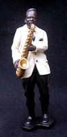 SAXOPHONISTE DE JAZZ APPARENCE PARIS 30CM