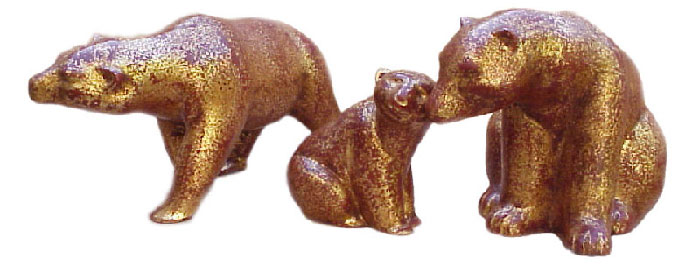 ours en céramique